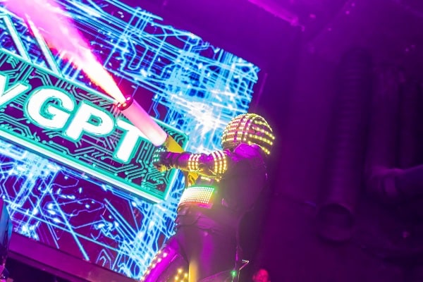 Cyberpunk enviromental experience